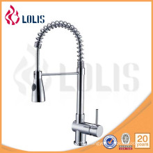 modern waterfall chrome brass pullout kitchen faucet (Y-1008)
